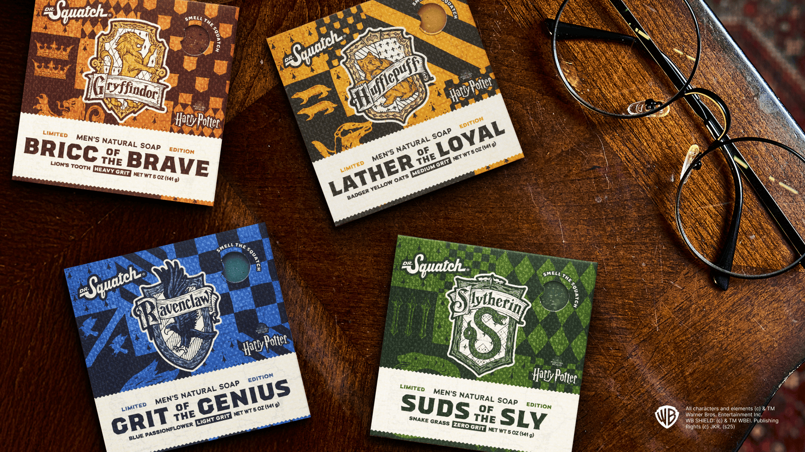 Dr. Squatch Harry Potter 6-Pack gift set — product photo 3 of 3